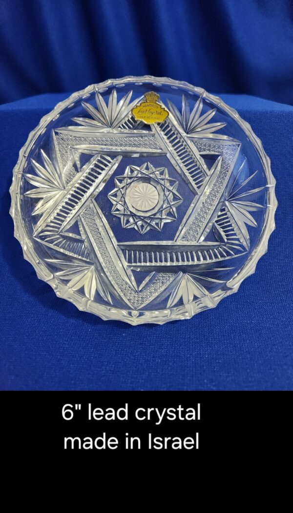 Vintage Lead Crystal Dish